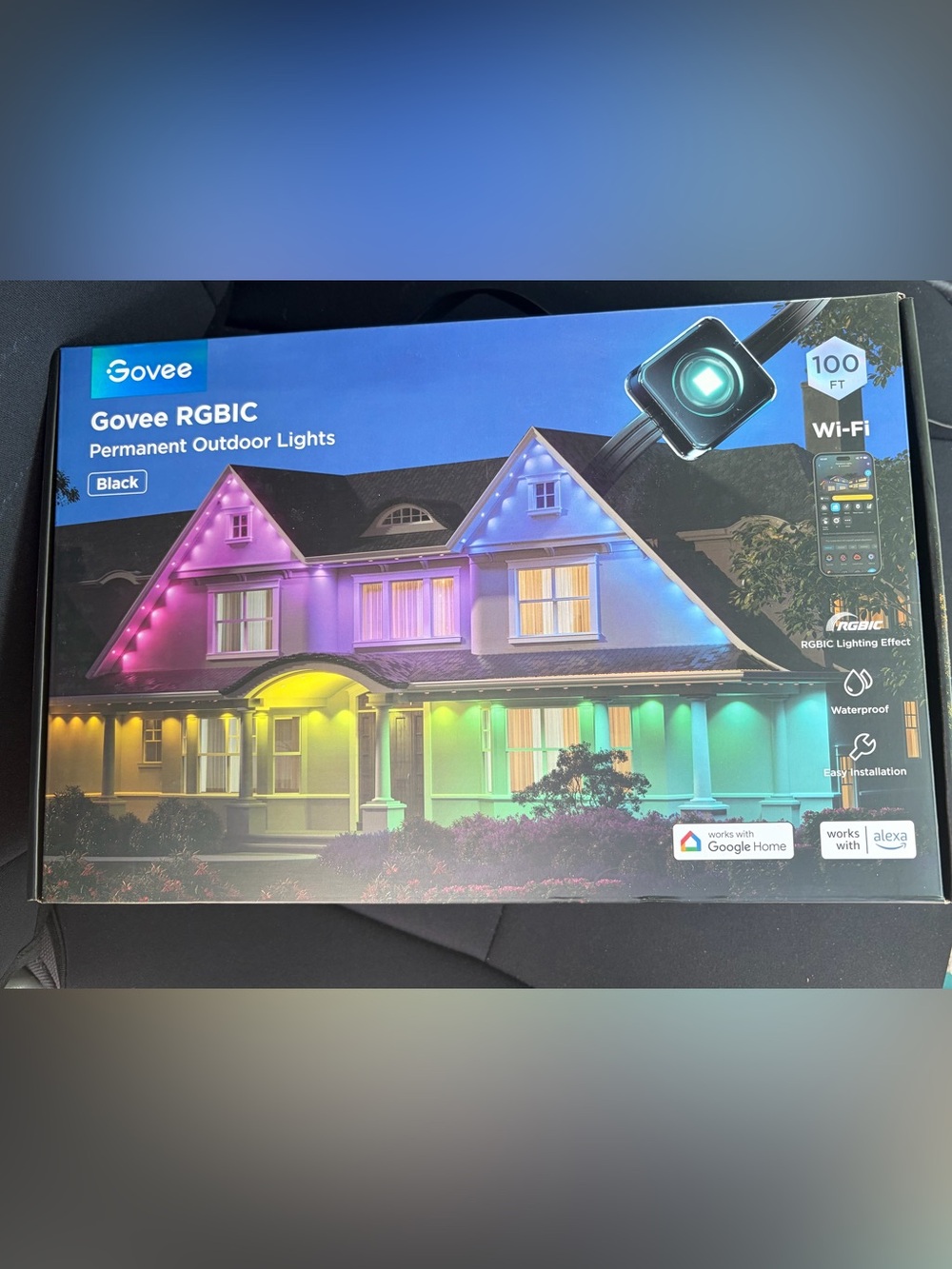 groove RGBIC Outdoor Holiday String Lights - Multi-Color